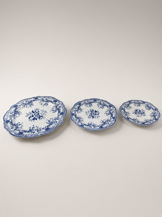 Service de table 18 pièces BLEU