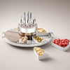 ENSEMBLE PLAT + MÉNAGÈRE 24 PCS