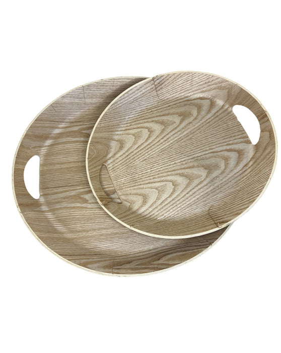 SET 2 PLATEAUX EN BOIS