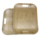 SET 2 PLATEAUX EN BOIS