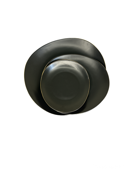 ASSIETTE NOIRE 001A03B