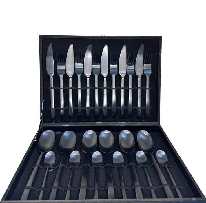 MENAGERE 24 PCS NOIR 16801-3