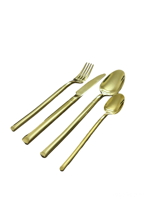 MENAGERE 24 PCS DORÉE 16801-6