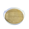 Plateau en bois - rond